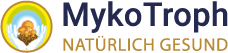 Logo MykoTroph auf transparenten Hintergrund für Header-Menue