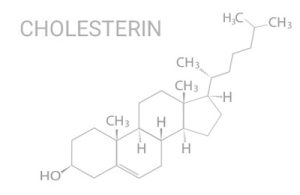 Chemical formula of cholesterol