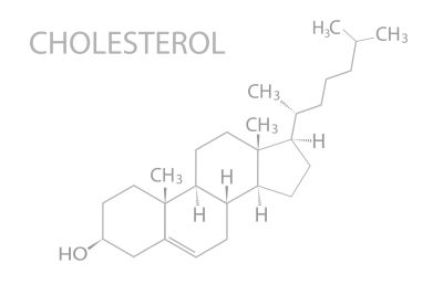 Chemical formula of cholesterol